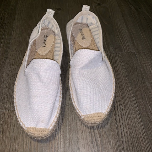 canvas platform smoking slipper